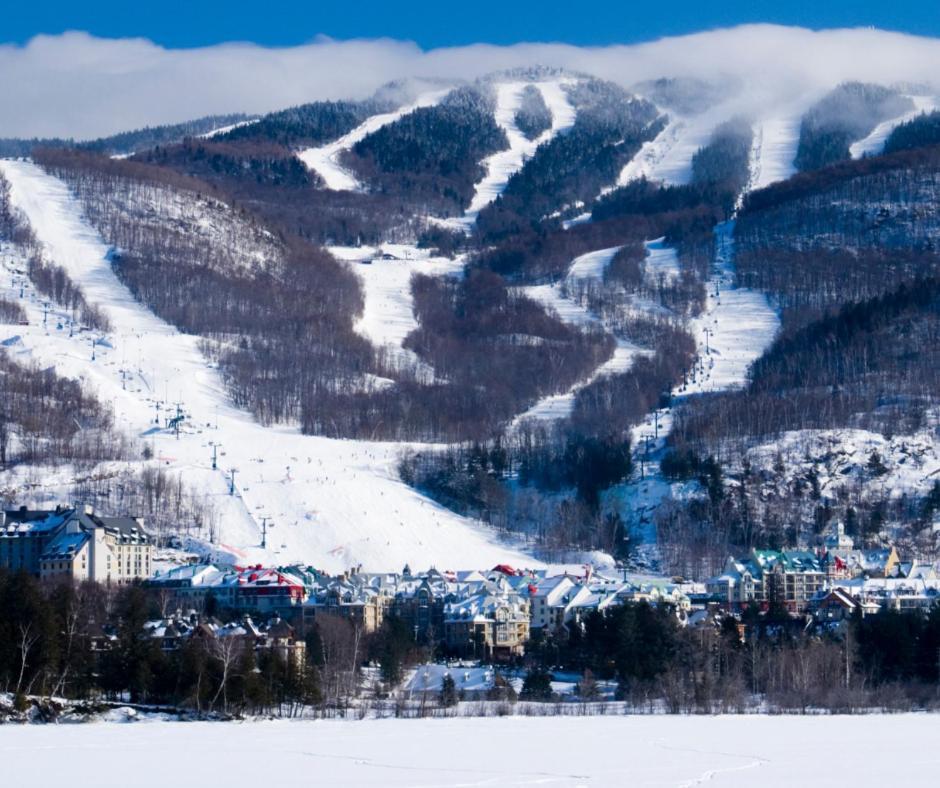 Mont-Blanc Ski Inout Condo W Pool Beach Access Saint-Faustin Экстерьер фото